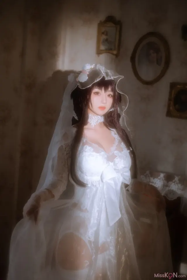 Coser@鬼畜瑶在不在w: 婚纱 (38 photos)