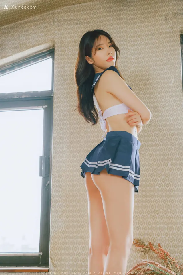 Bimilstory Hanna (한나) Vol.12 Sera Costume Hanna – In The Rooftop Room (59 photos)