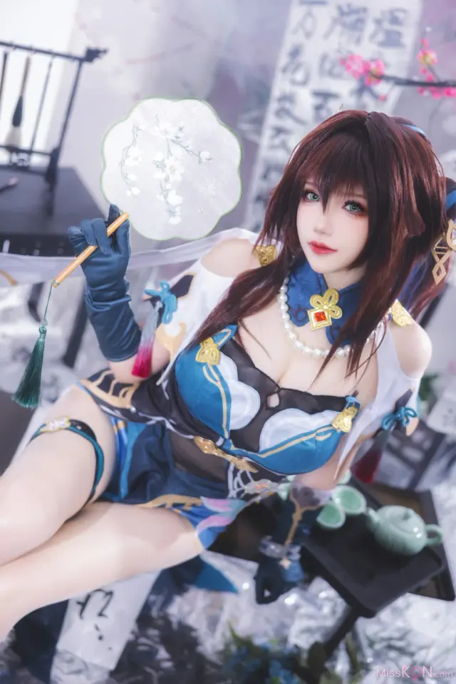 Coser@雪晴Astra: 崩坏：星穹铁道 阮梅 (84 photos + 3 videos)