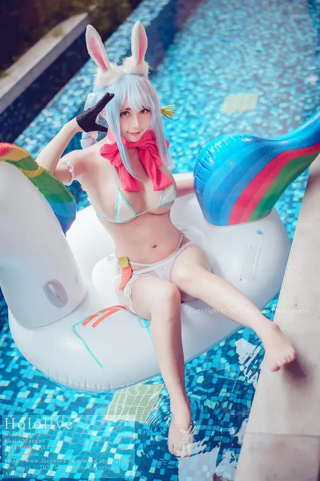 沖田凜花Rinka – Usada Pekora, Bunny ver. (Hololive) [6P-860KB] (6 photos)