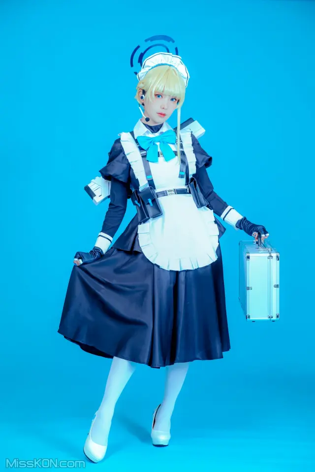 Coser@Ely_eee (ElyEE子): Toki Maid  Mode 1 (16 photos + 1 video)