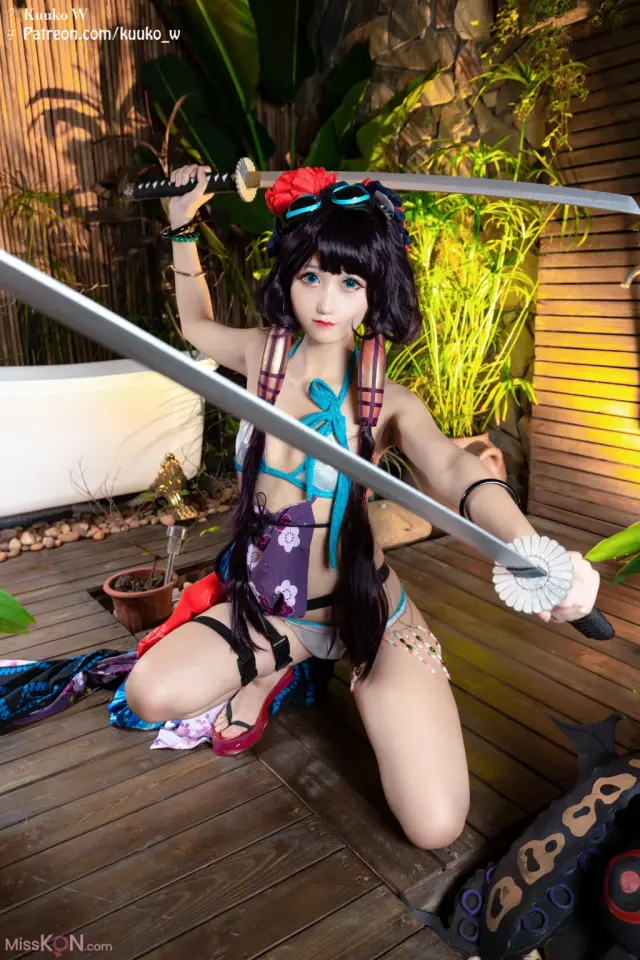 Coser@KuukoW No.149: Katsushika Hokusai (Saber) (26 photos)