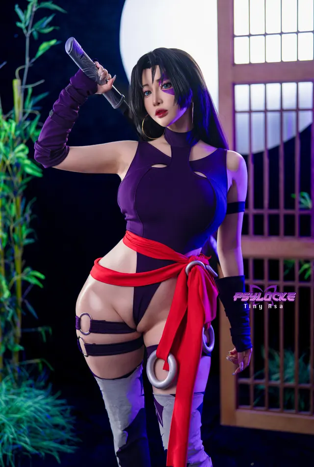 Coser@Tiny Asa – Psylocke (80 photos)