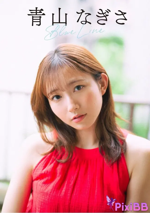 [JP] Nagisa Aoyama (青山なぎさ): Blue Line スピサン グラビアフォトブック (44 photos)