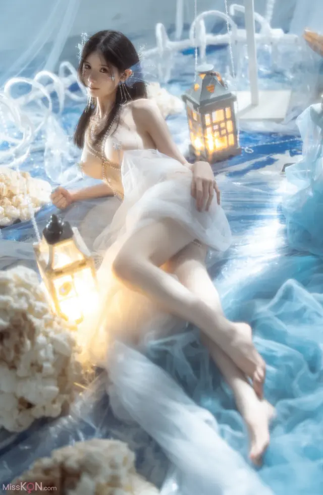 Coser@橙子喵酱: 人鱼 (35 photos + 1 video)