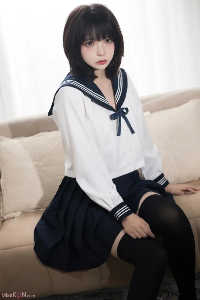 Coser@疯猫ss: 致郁JK (40 photos)