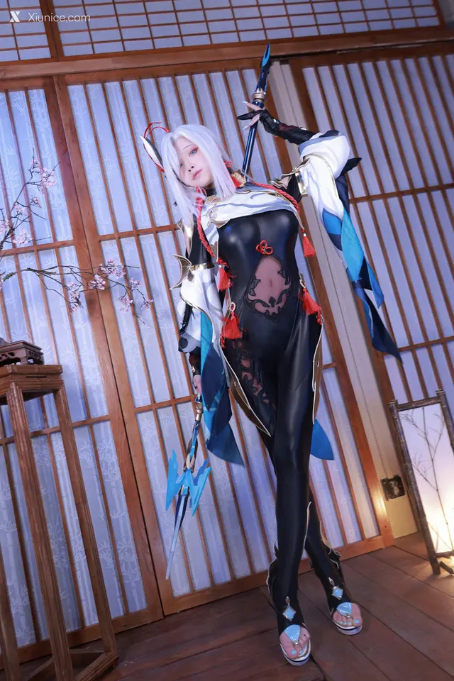 Coser@水淼aqua Vol.116: 原神 申鹤 (90 photos)
