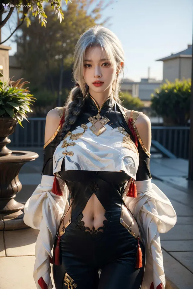 AI Girl 拟实画风-姐姐的剑灵COS (163 photos)