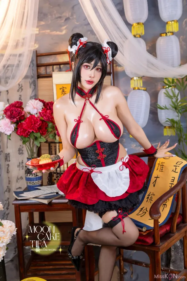 Coser@Byoru: 最终幻想-中秋蒂法 (63 photos + 29 videos)