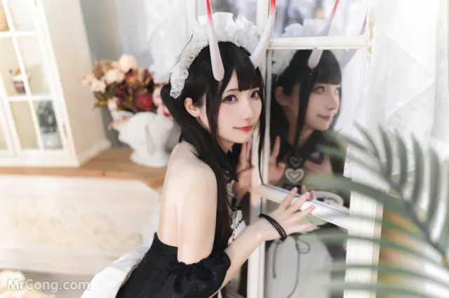 Coser@是三不是世w No.025: 碧蓝航线能代女仆 (27 photos)