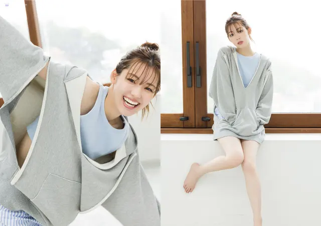 Riho Nakamura 中村里帆 – 写真集Attention please YJ PHOTO BOOK (16 photos)