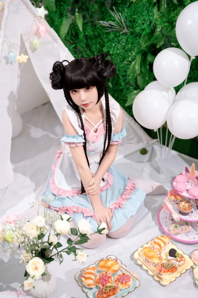 Coser@爆机少女喵小吉 (Nekokoyoshi): 小吉的快乐野餐 (78 photos + 1 video)