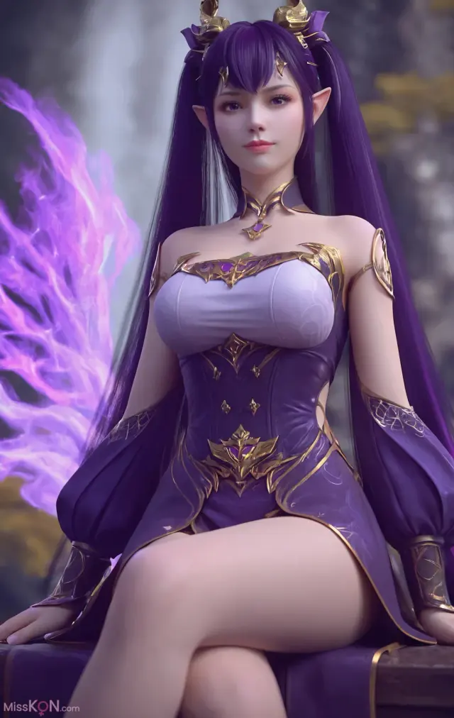 [AI Generated] 斗破苍穹 – 紫研成年版 【墨迹】 (288 photos)
