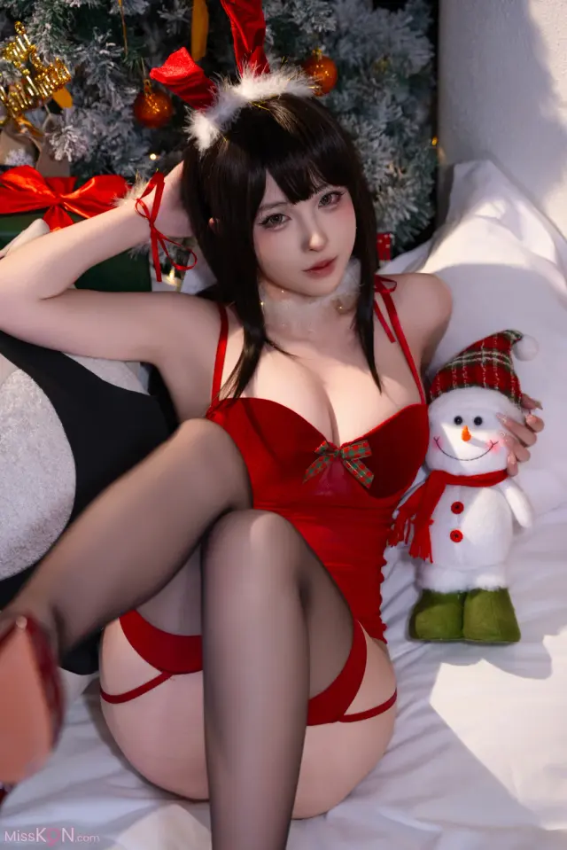 Coser@清水由乃: 圣诞特调 (54 photos + 1 video)