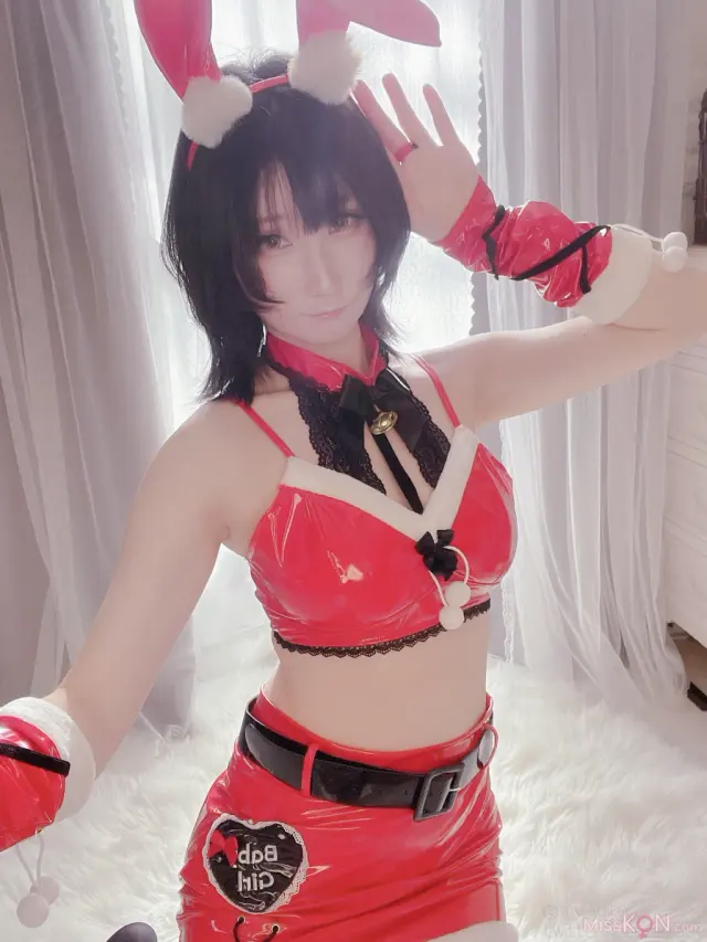 Coser@Atsuki (あつき): 2022年もクリスマスに会えない彼女からえっちな (95 photos)