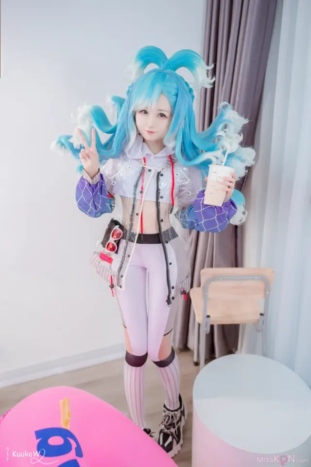 Coser@KuukoW No.163: Kobo Kanaeru (37 photos)