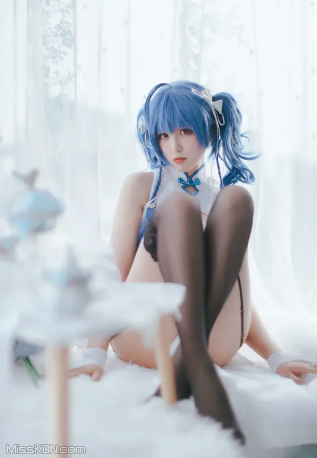 Coser@轩萧学姐: 圣路易斯旗袍 (42 photos)
