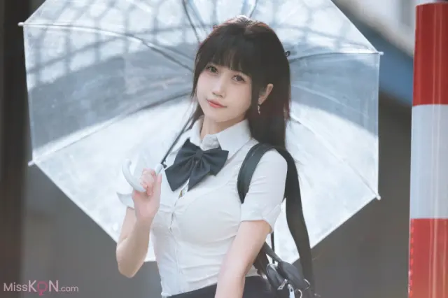 Coser@不呆猫: JK学妹户外 (59 photos)