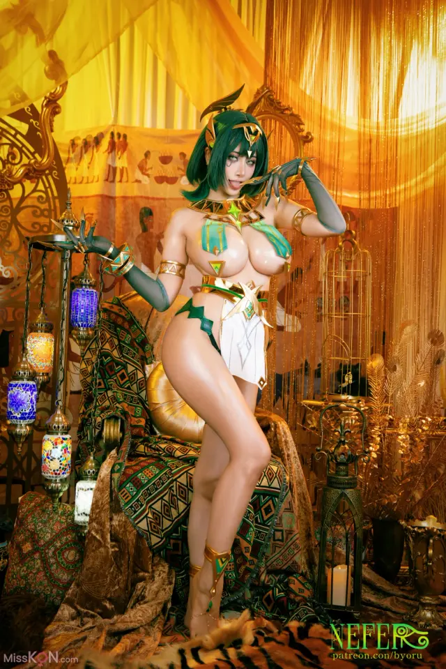 Coser@Byoru: 原神 Nefer 奈芙尔 (64 photos + 24 videos)