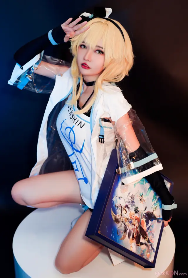 Coser@Potato Godzilla: Lumine Hoyofest 2023 Outfit Ver (25 photos)