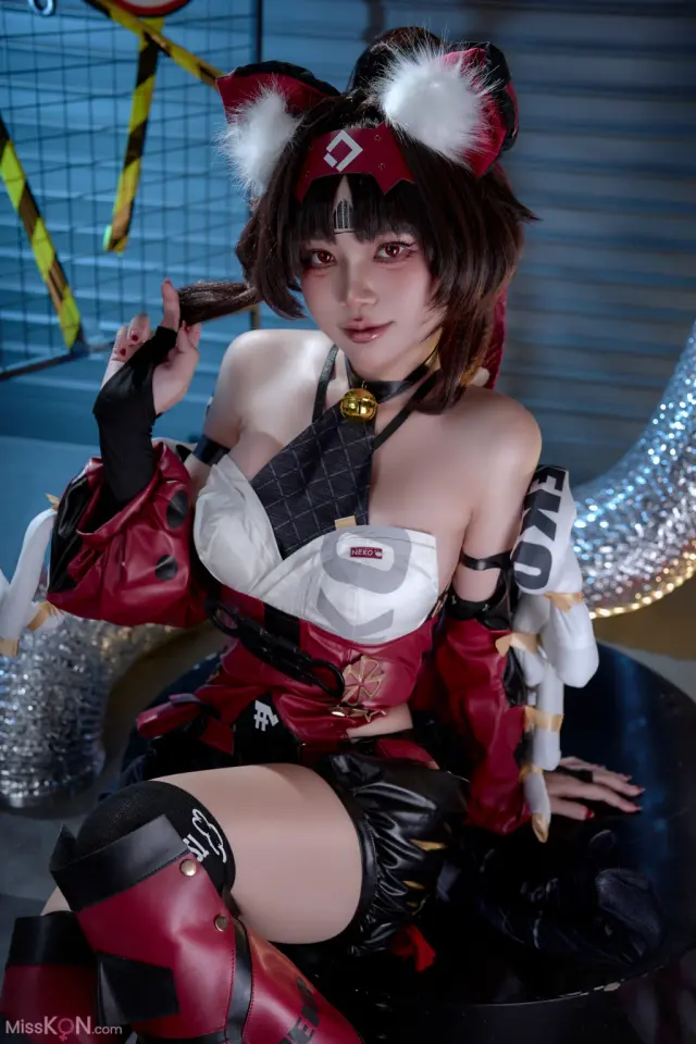 Coser@ZinieQ: Nekomata (ZZZ) (44 photos + 14 videos)