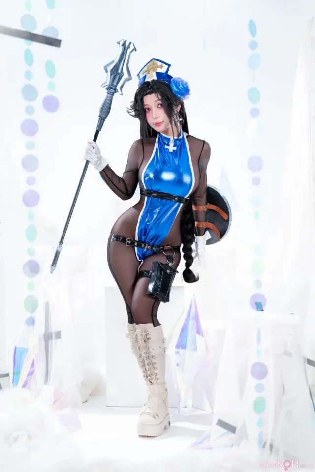 Coser@UmekoJ: Maiden (Ice Rose) (93 photos + 9 videos)