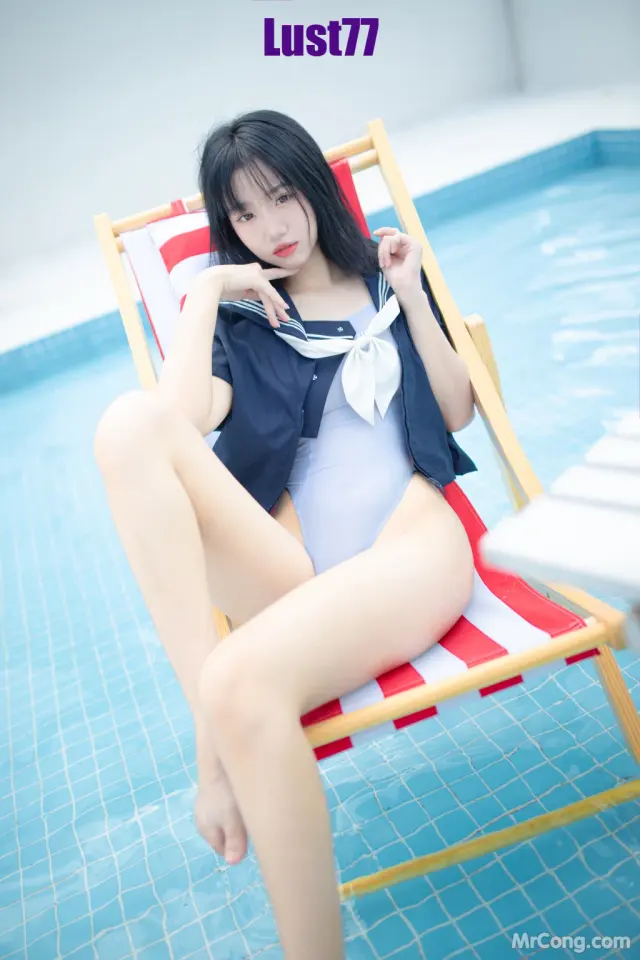 Coser@柒柒要乖哦: 清凉夏日 (71 photos + 1 video)