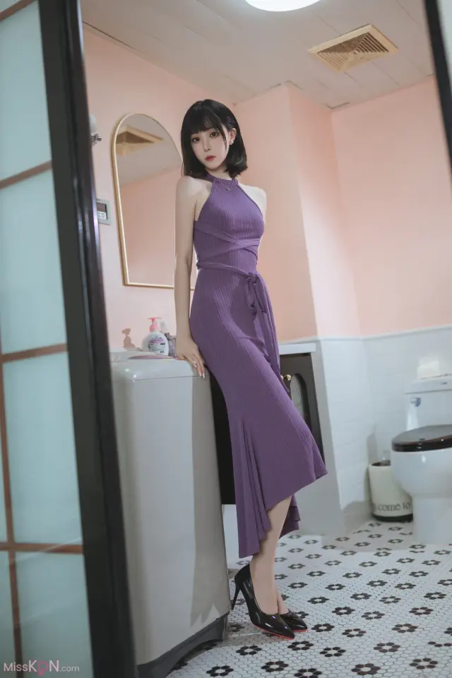 Coser@许岚LAN: 紫韵人妻 (37 photos)