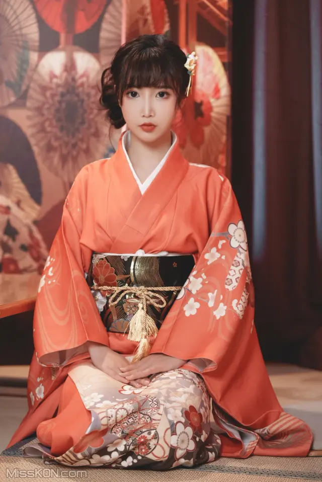 Coser@面饼仙儿 No.133: 饼子和服内景 (37 photos)