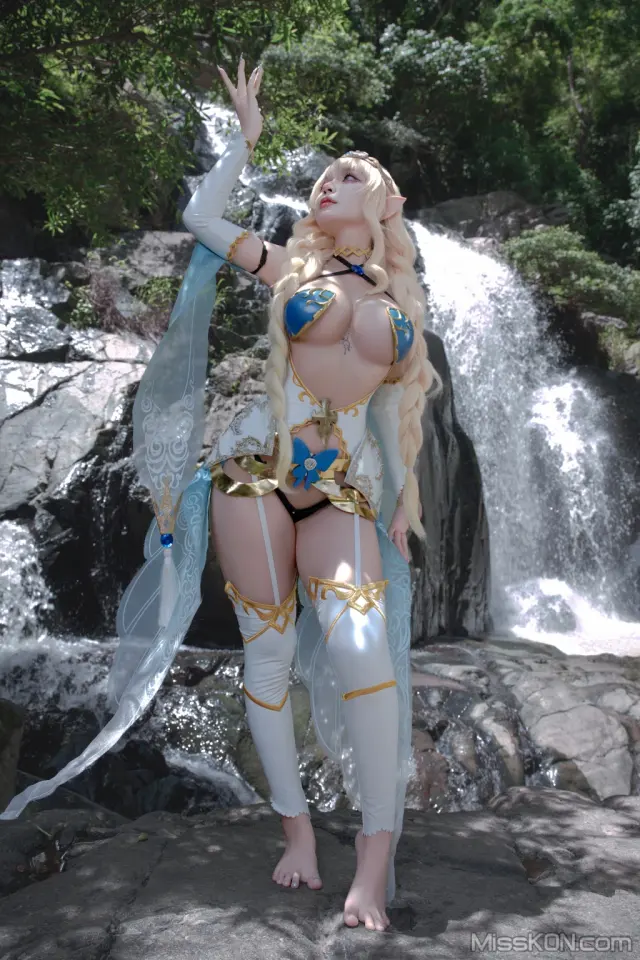 Coser@UmekoJ: Lincia – Vertex Elf Village (106 photos + 10 videos)