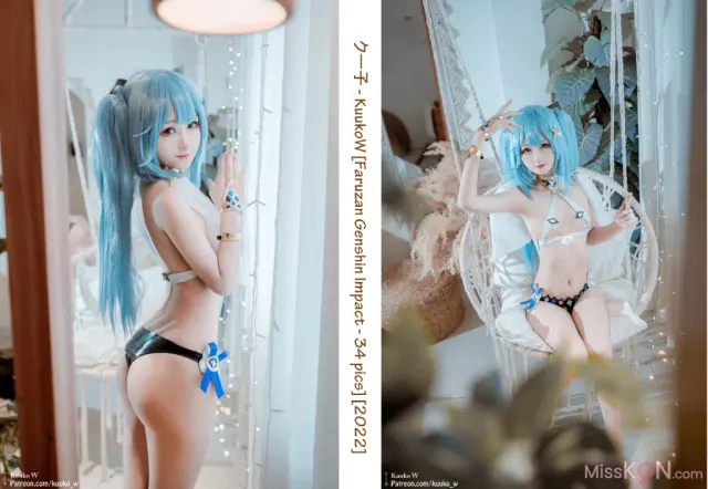 Coser@KuukoW No.145: Faruzan (26 photos)