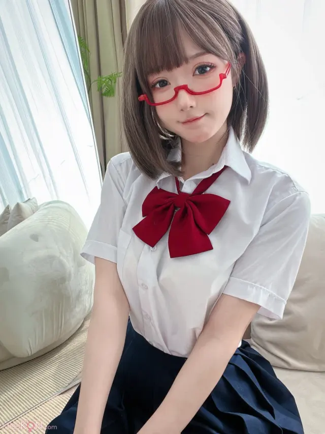 Coser@阿包也是兔娘: Jk学妹 (28 photos)