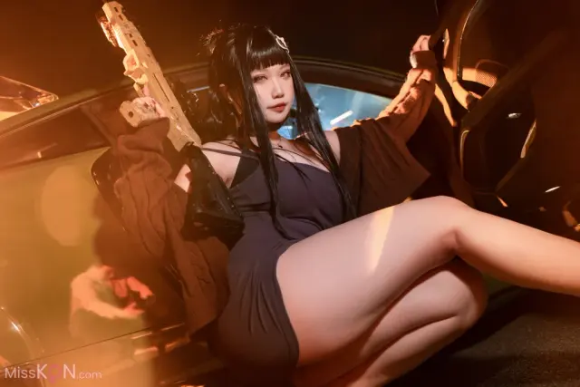 Coser@贞子蜜桃: Nikke胜利女神 D杀手妻 (73 photos + 1 video)