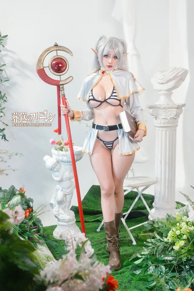 Coser@Byoru: Frieren HD (42 photos + 9 videos)