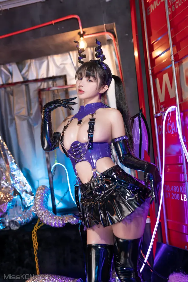 Coser@桜井宁宁: 赛博小恶魔 (85 photos)