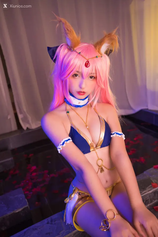 Coser@神楽坂真冬 Vol.047: 电子相册-玉藻前舞娘《Mysterious Love》 (150 photos)