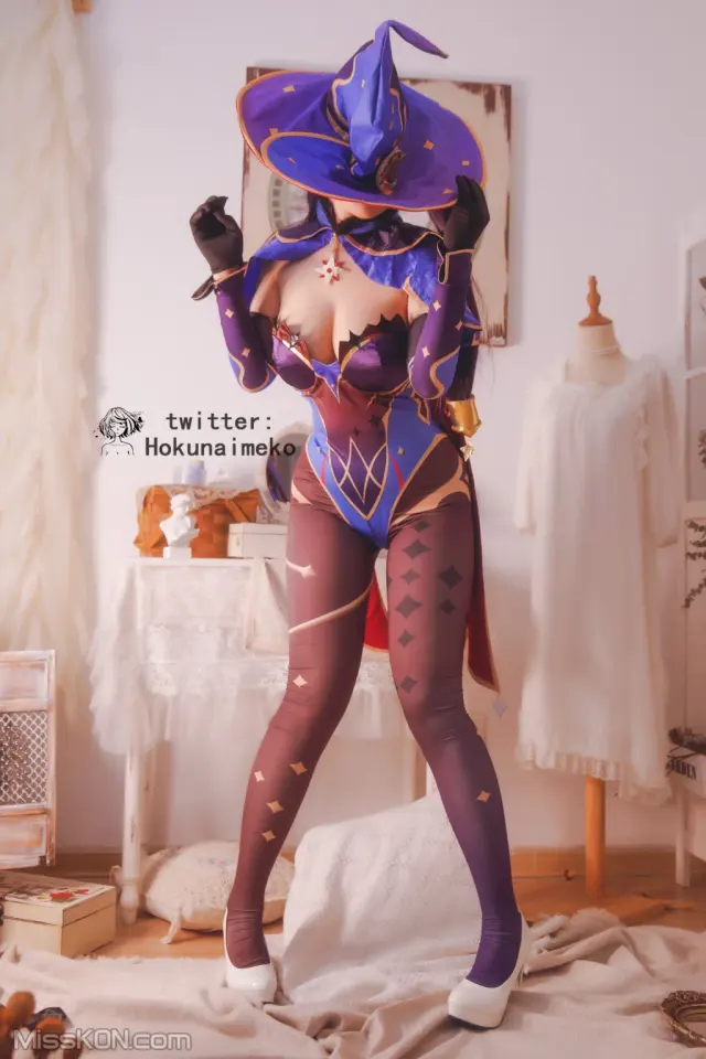 Coser@Hokunaimeko (北乃芽子): Mona Megistus (Genshin Impact) (46 photos)