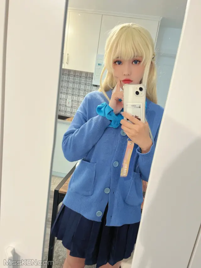 Coser@Ely_eee (ElyEE子): Toki JK seifuku 制服 (17 photos + 1 video)