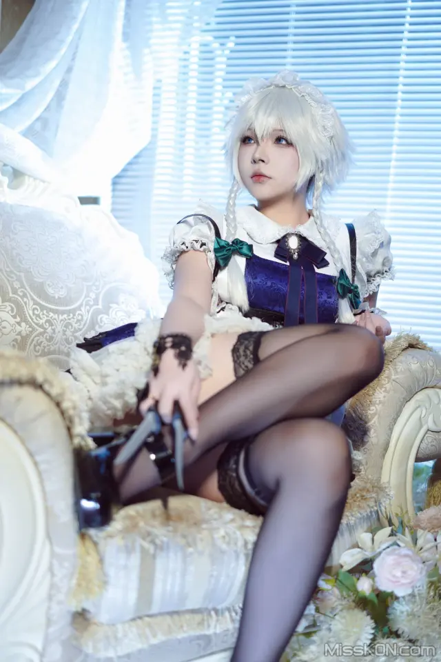 Coser@yuuhui玉汇: 东方Project-十六夜咲夜 (90 photos)
