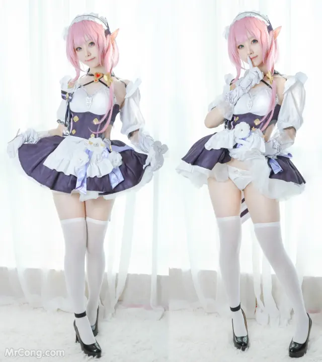 Coser@Asagiriai (愛ちゃん): Elysia爱莉希雅 (33 photos)